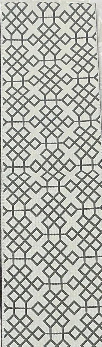 Woven diamond-lattice trim produced by Hwa Jong USA